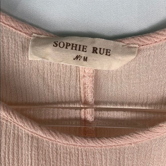 Sophie Rue swing tank top in blush pink - Picture 4 of 8